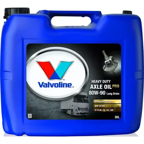 Valvoline Heavy Duty Axle Oil Pro 80W-90 LD akselistoöljy 20 l - Vaihteistoöljyt - 8710941019741 - 1