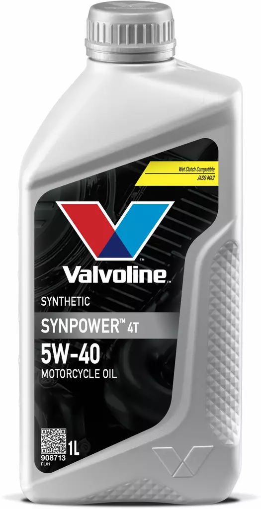 Valvoline Synpower 4T 5W-40 moottoriöljy 1 l - Moottoriöljyt - 8710941017471 - 1