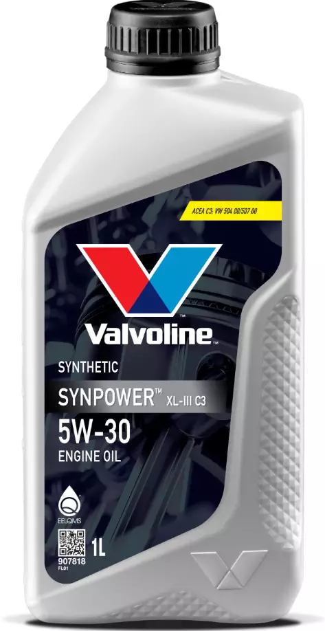 Valvoline SynPower XL-III C3 5W-30 moottoriöljy 1L - Moottoriöljyt - 8710941013701 - 1