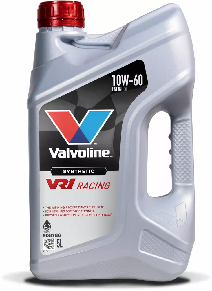 Valvoline VR1 Racing 10W-60 moottoriöljy 5 l - Moottoriöljyt - 8710941018621 - 1