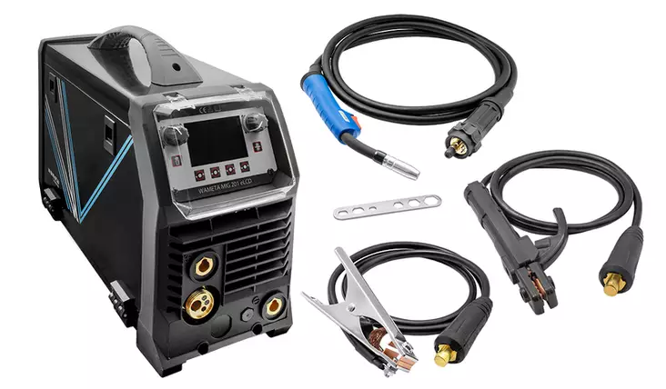 Wameta Mig 202 eLCD monitoimihitsauskone - Hitsit - 6430065069201 - 1