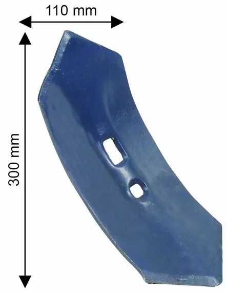 Kultivaattorin kärki 110 x 8 mm - Maanmuokkaustarvikkeet - 5700030974832 - 2