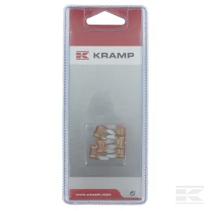 Lattasulake Mini, 5A, kullanruskea, 6 kpl - Sulakkeet - 8716106125272 - 2