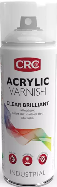 CRC Suojaava akryylilakka Clear Brilliant 400ml - Muut maalit, lakat ja öljyt - 5412386070082 - 1
