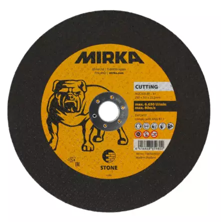 Mirka Katkaisulaikka Kivi 230x3,0x22,2mm - Katkaisulaikat - 6416868959802 - 1