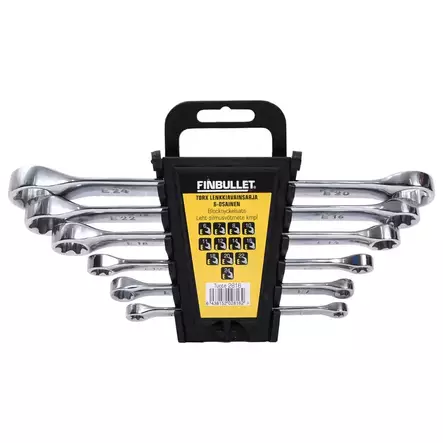 Torx-lenkkiavainsarja 6-os. CrV - Kiintolenkkiavaimet - 6438152028162 - 1