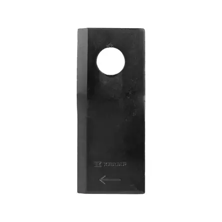 Niittokoneen terä oikea, 115x48x4 mm Ø19mm, sopii Claas 25 kpl - Niittokoneet - 8716106076802 - 1