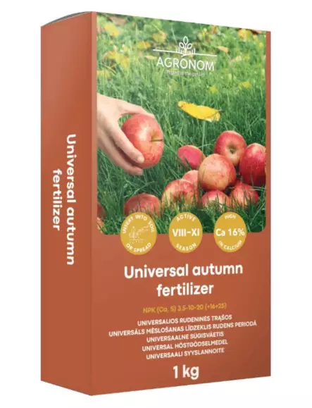 Agronom Syyslannoite 1 kg - Mullat ja lannoitteet - 4770168926042 - 1