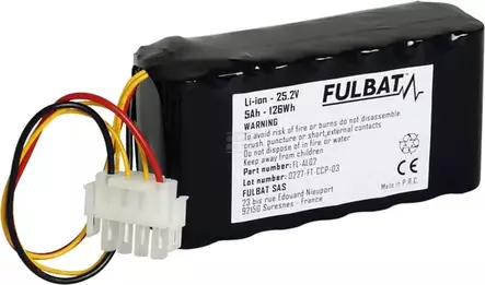 Fulbat FL-AL02 25,2 V 5 Ah akku robottiruohonleikkuriin - Robottiruohonleikkurin varaosat - FB560602 - 1