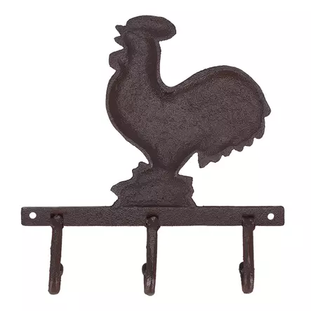 Kukko naulakko valurautaa - Seinäkoukut, naulakot - 8714982268342 - 1