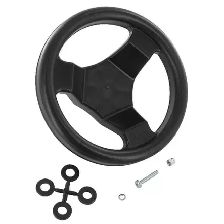 Ohjauspyörä 19,2 x 19,2 x 9 cm - Polkutraktorit ja -autot - 5700036959802 - 1