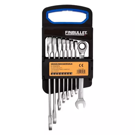 Räikkälenkkisarja 8-os. - Kiintolenkkiavaimet - 6430017701852 - 1