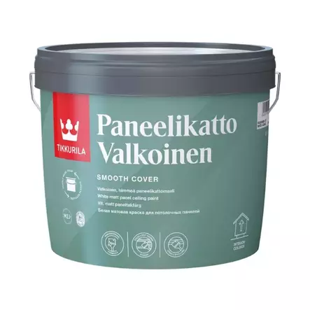 Tikkurila Paneelikatto Valkoinen - Sisämaalit - 6408070044452 - 1