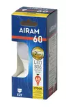 Airam LED OP A60 8,5W/827 E27 - E27-kanta - 6435200242402 - 2