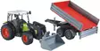 Bruder Claas Nectis 267 F kippiperävaunulla ja etukuormaajalla - Bruder työkonelelut - 4001702021122 - 1