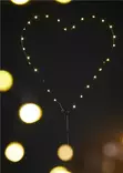 Led-sydän paristokäyttöinen ajastimella - Tunnelmavalot - 5701390486812 - 1