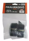 Pikalukkovyö 25 mm 0,6 m 250kg, 2 kpl - Autotarvikkeet - 6430032156842 - 1