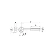 Silmukkapultti M12 4.6 osakierre - Pultit ja mutterit, metrinen kierre - 4051426713292 - 2