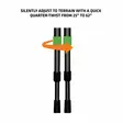 Primos PoleCat Bipod V 63-157cm - Ase- ja ampumatarvikkeet - 010135654832 - 3