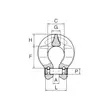 Omega-liitin 8 t - Nosto- ja sidontatarvikkeet - 4250077148402 - 2