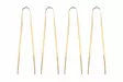 Maku tarjoilupihdit kulta 4 kpl/pkt - Tarjoiluastiat, kattaus - 6410416570792 - 2