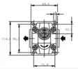 Hydraulipumppu 21,14 cm³/rev (P) - Hydrauliikka - KP2020D082E2 - 3