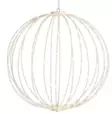 LED-valopallo 50 cm 264 LED valkoinen - Tunnelmavalot - 6410416310312 - 3