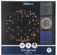 LED-valopallo 50 cm 264 LED valkoinen - Tunnelmavalot - 6410416310312 - 2
