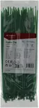 Nippuside 2,5x200mm, vihreä, 100kpl - Nippusiteet - 8719493380682 - 2
