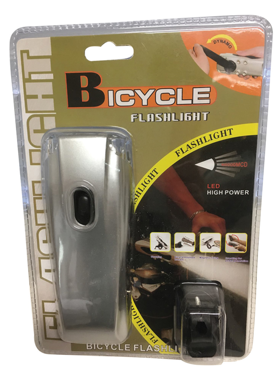 Pyöränvalo dynamolla - Pyöräilytarvikkeet - 6417536090292 - 1