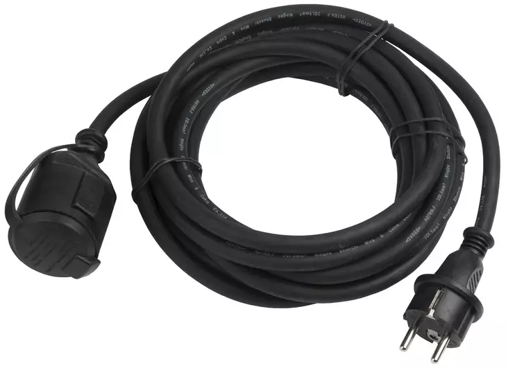 Airam jatkojohto 1-os. IP44 10 metriä - Jatkojohdot - 6435200259752 - 1