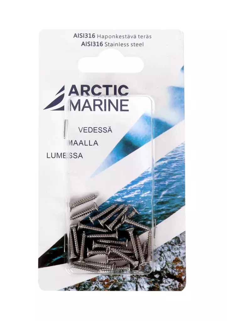 Arctic Marine levyruuvi 2,9 mm - Ruuvit ja naulat - 6430045421692 - 1