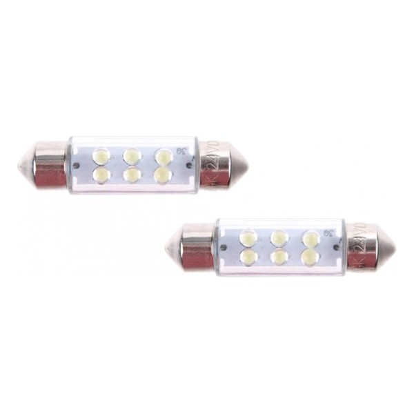 Grundig led-poltin GL 6-led 2 kpl/pkt - Autotarvikkeet - 8711252327372 - 1