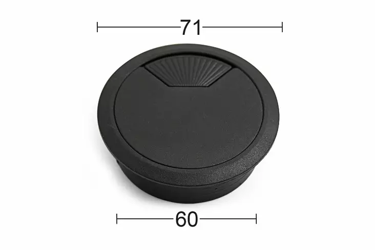 Habo läpivientitulppa 60 mm musta ja valkoinen - Muuta pientä - 7317900172182 - 1