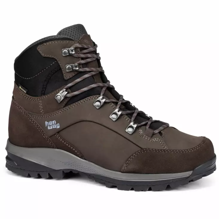 Hanwag Banks SF Extra GTX Mocca/Asphalt - Retkeilyasusteet - 4047761449972 - 3
