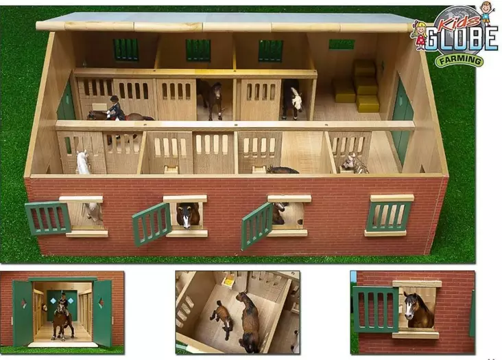 Hevostalli 7 pilttuulla 1:24 - Muut maatila- ja työkonelelut - 8713219259252 - 2