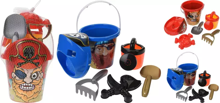 Hiekkalelusetti Merirosvo 6-os. - Kesälelut - 8719202146172 - 1