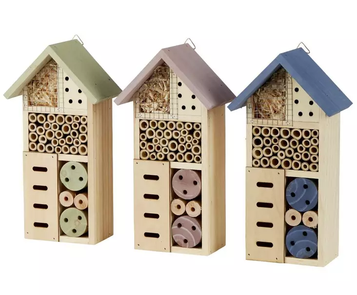 Hyönteishotelli Nature 13x26cm - Hyönteishotellit, houkutuskasvit - 5709386127312 - 1