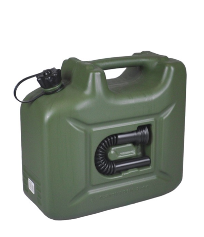 Jerrykannu muovi vihreä 10 litraa - Muut maataloustarvikkeet - 4007228801002 - 1