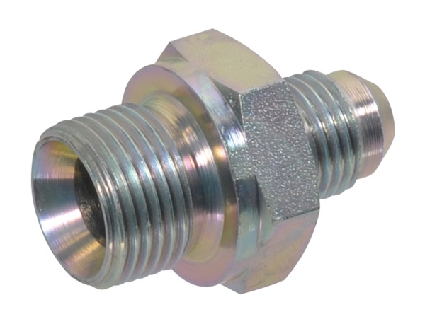 Kaksoisnippa 1/2" JIC x 3/8" BSP - Hydrauliikka - 8719593112282 - 1