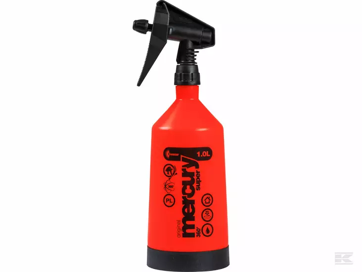 Käsiruisku Mercury Super 360 1 litra - Kastelukannut, sumupullot - 5904447008832 - 1