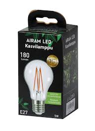 Kasvilamppu Led A60 5W E27 - Taimikasvatus - 6435200235312 - 1