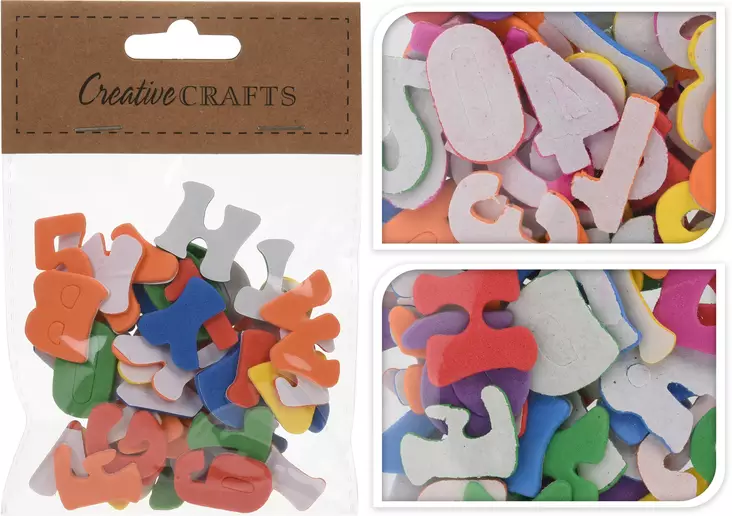 Kirjain- ja numerotarrat - Askartelutarvikkeet - 8718158872272 - 1