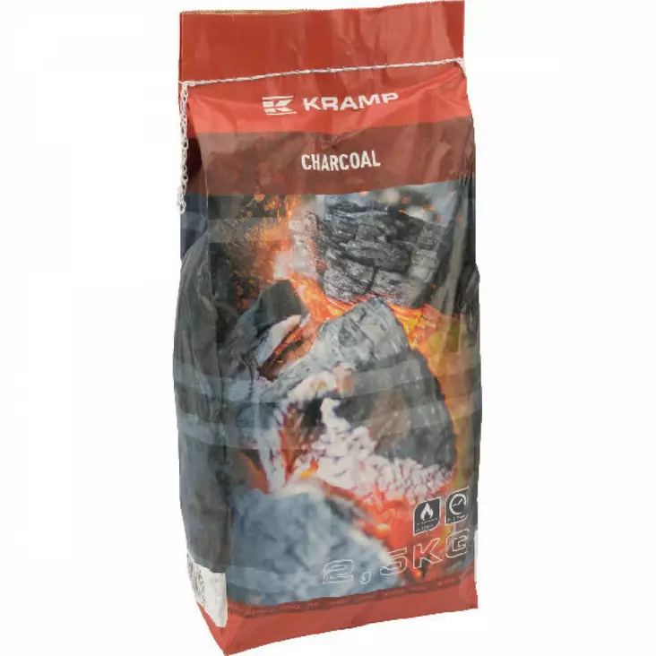 Kramp grillihiili 2,5 kg - Grillaustarvikkeet - 8716106940462 - 1