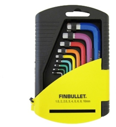 Kuusiokoloavainsarja 1,5-10 mm 9-os. - Kuusiokoloavaimet - 6438152012062 - 1