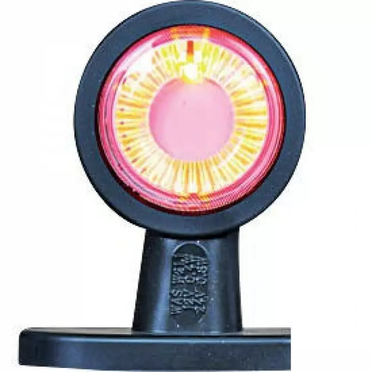 LED-äärivalo kumivarsi, suora, lyhyt - Huomiovalot ja majakat - 8719607101752 - 1