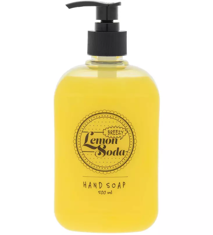 Lemon Soda nestesaippua 500ml - Kosmetiikka - 6410412924032 - 1