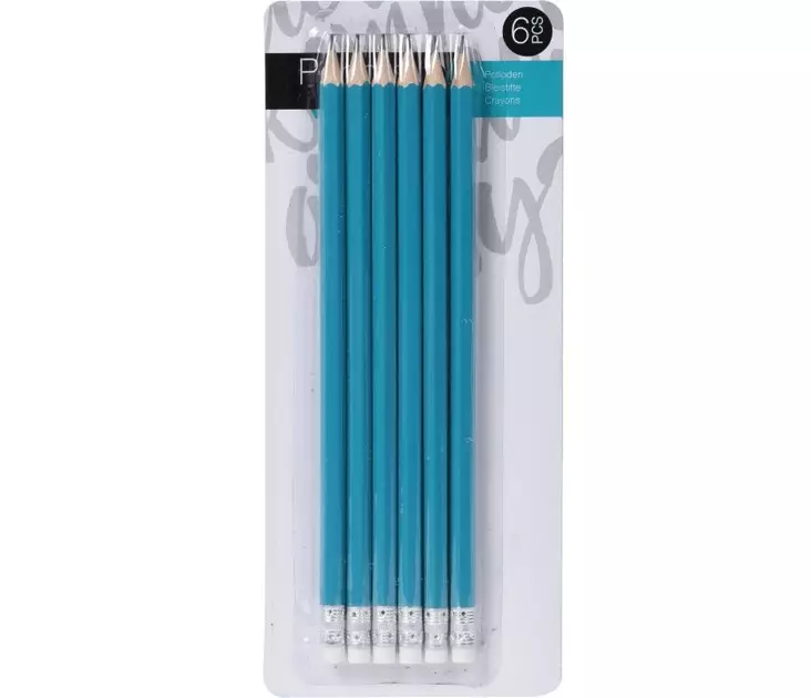 Lyijykynä HB 6 kpl/pkt - Toimistotarvikkeet - 8719202531442 - 1