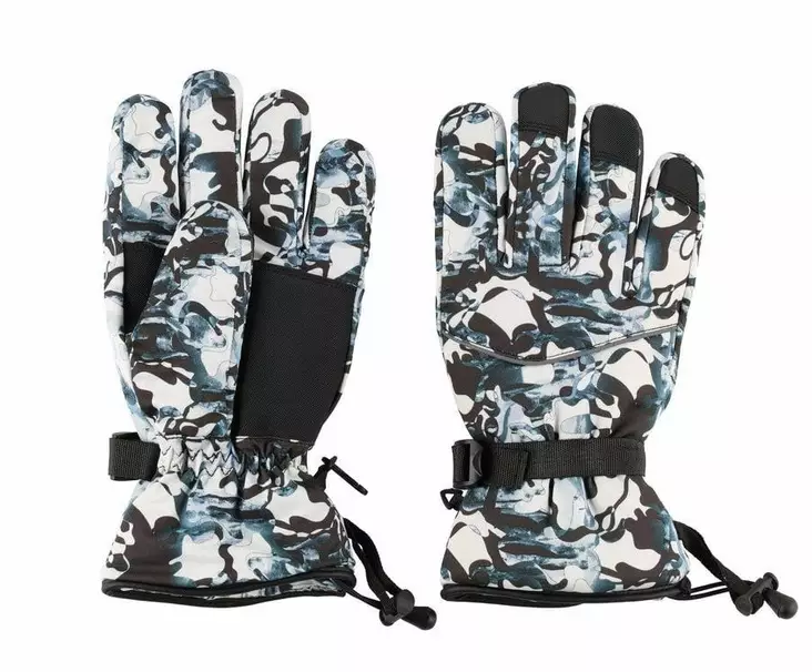 Miesten toppakäsineet talvicamo - Retkeilyasusteet - 6410416106922 - 1