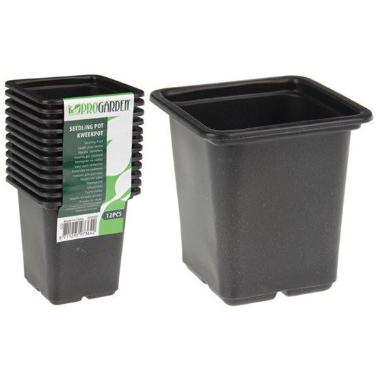 Muoviruukku 12 kpl/pkt - Taimikasvatus - 8711295973642 - 1
